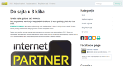 Desktop Screenshot of internetpartner.info